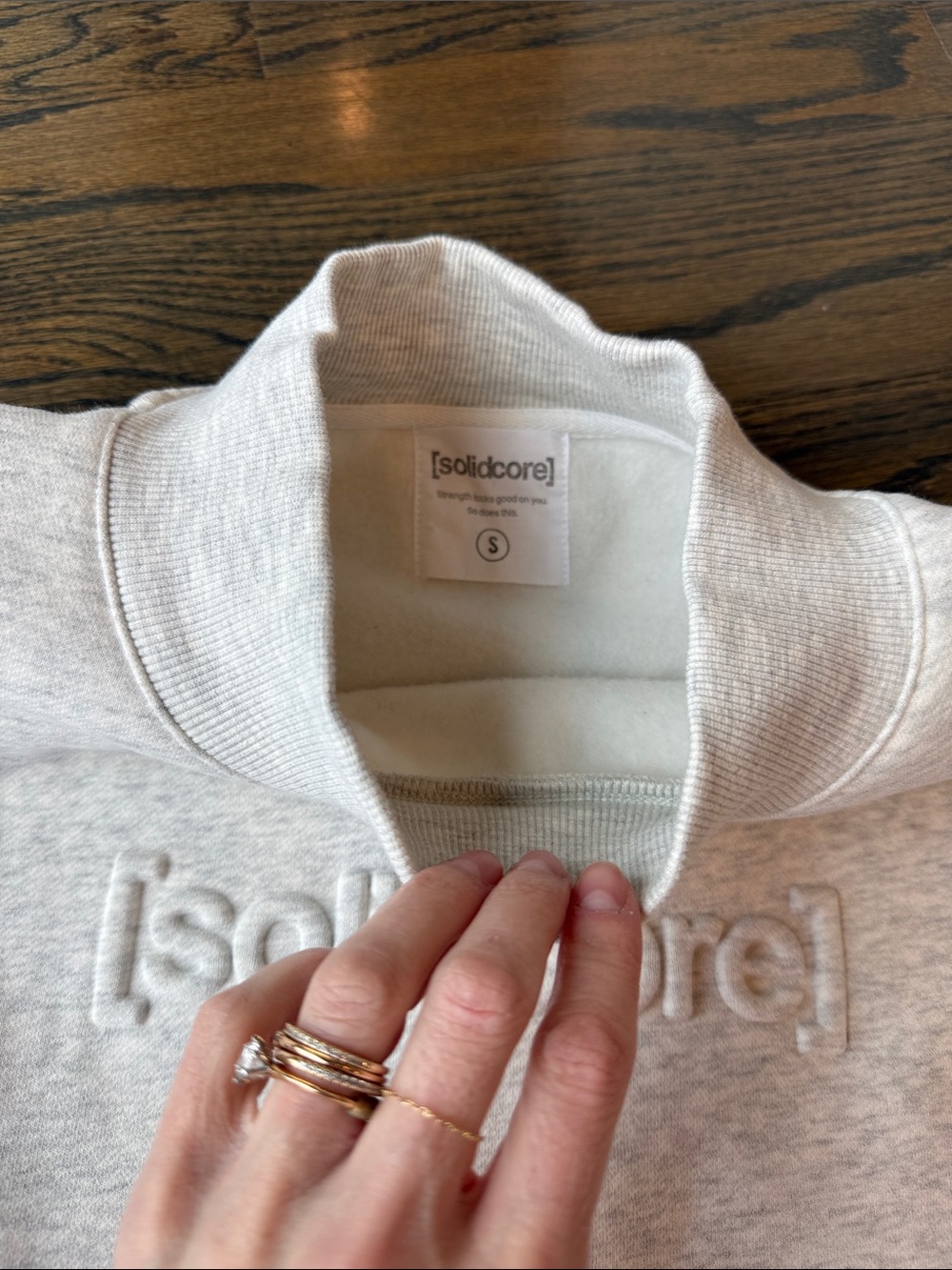 Solidcore Solidays Mockneck Size small New in Original Solidcore Tote bag - Picture 7 of 16
